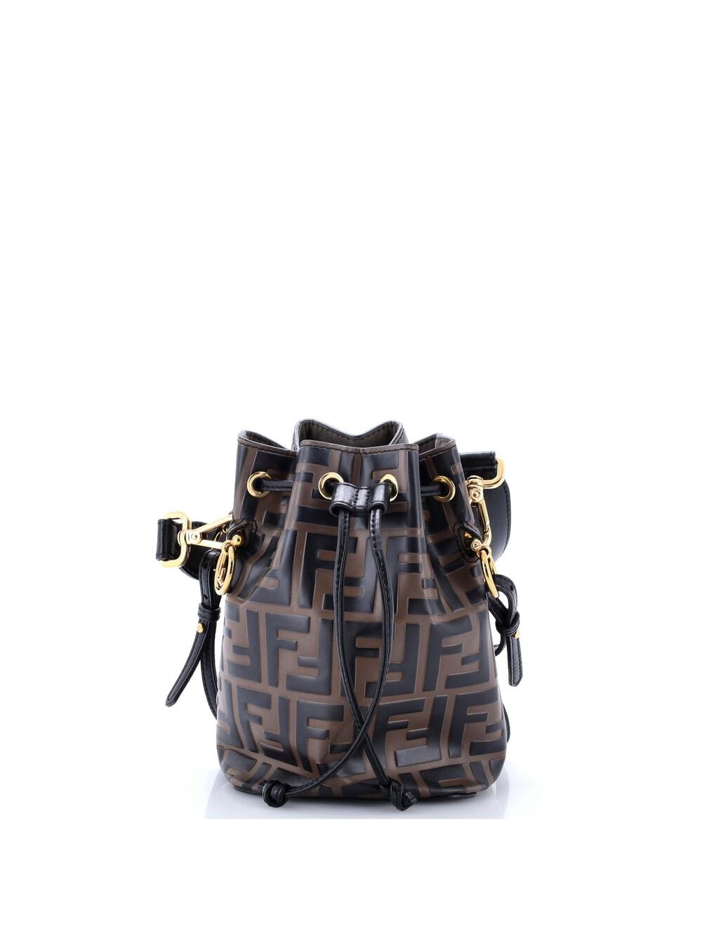 Fendi Mon Tresor Bucket Bag Zucca #349563F16B